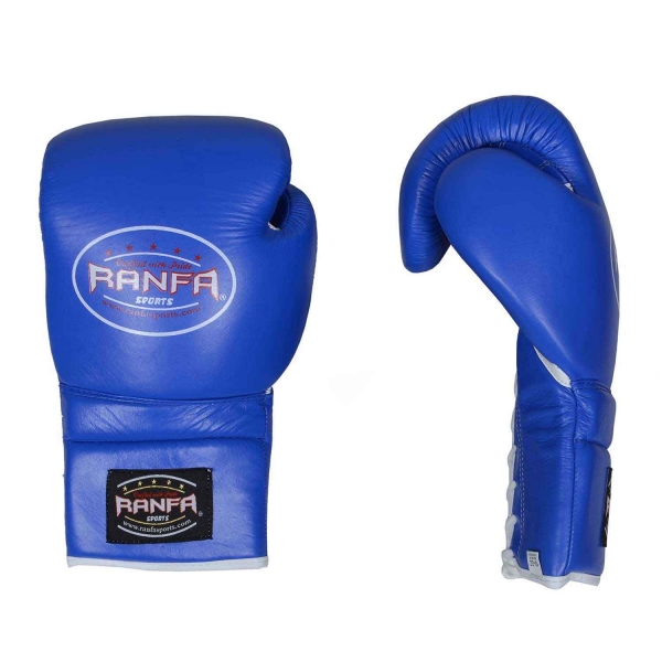 Lace-up Professional Training Boxing Gloves 